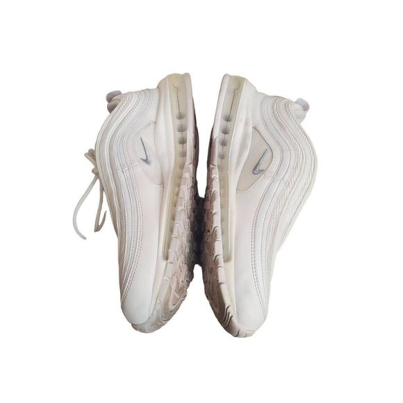 Nike Men's White Air Max 97 Lace-Up Casual Athletic Sneaker Shoes Size 11 - Picture 5 of 12
